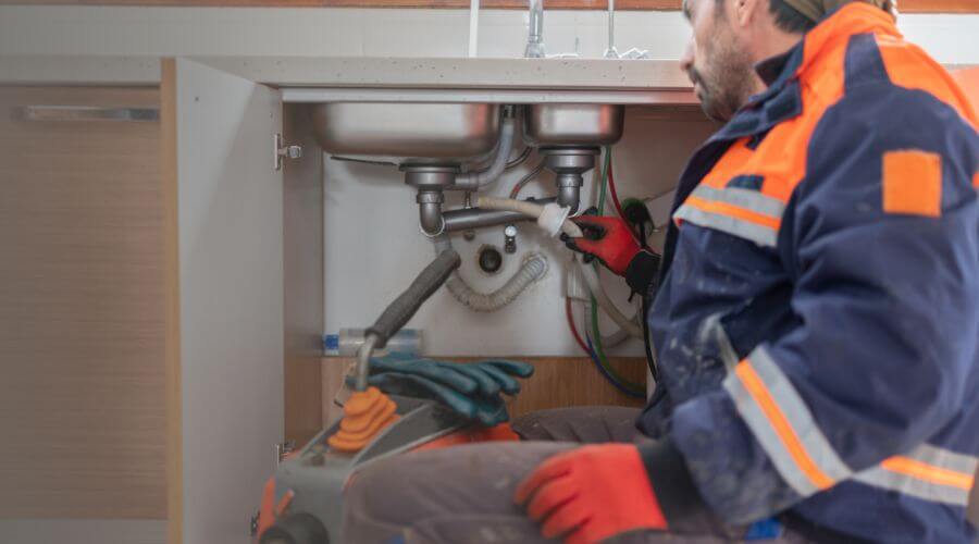 Professional slab leak plumber services in Brooksville, ME